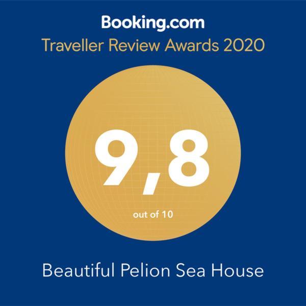 Vila Beautiful Pelion Sea House Kato Gatzea Exteriér fotografie